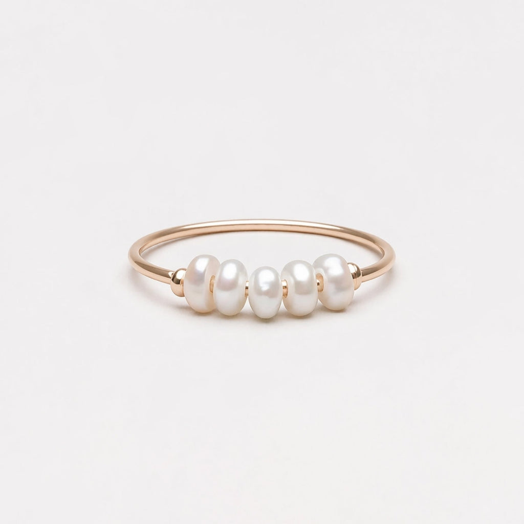 Anillo de Mini Perlas