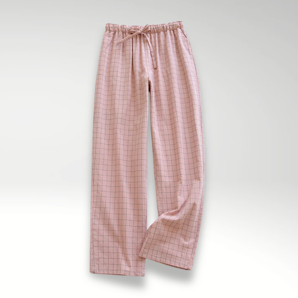 Aurely-Pantalon confort en coton doux