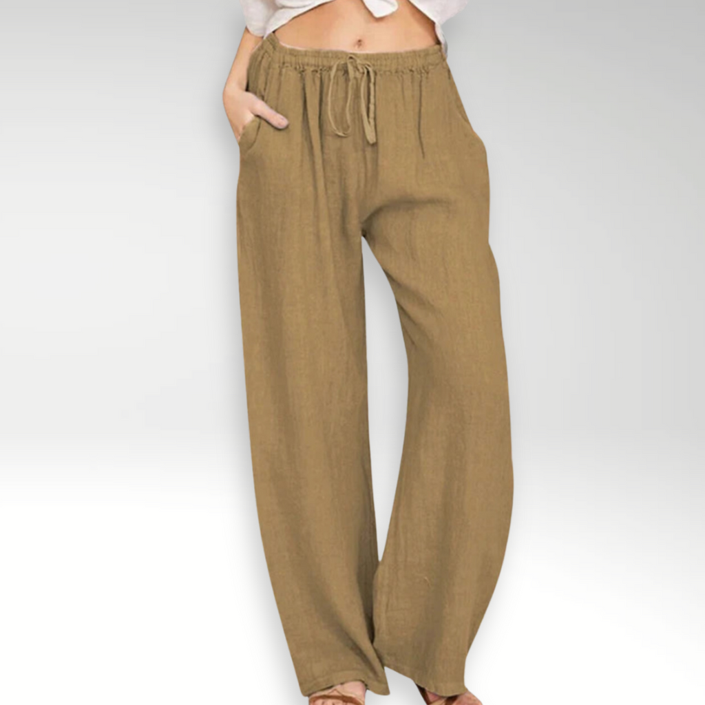 Aurely | Pantalones cómodos de pierna ancha