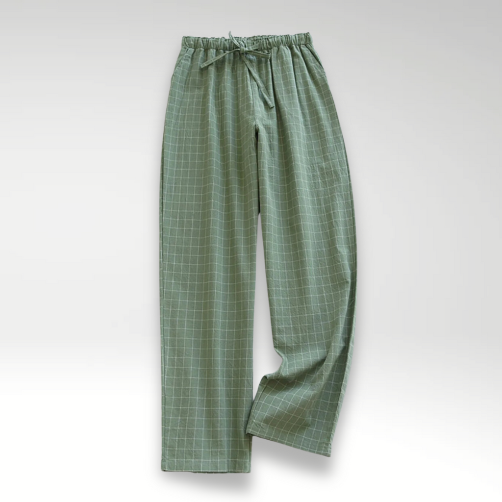 Aurely-Pantalon confort en coton doux