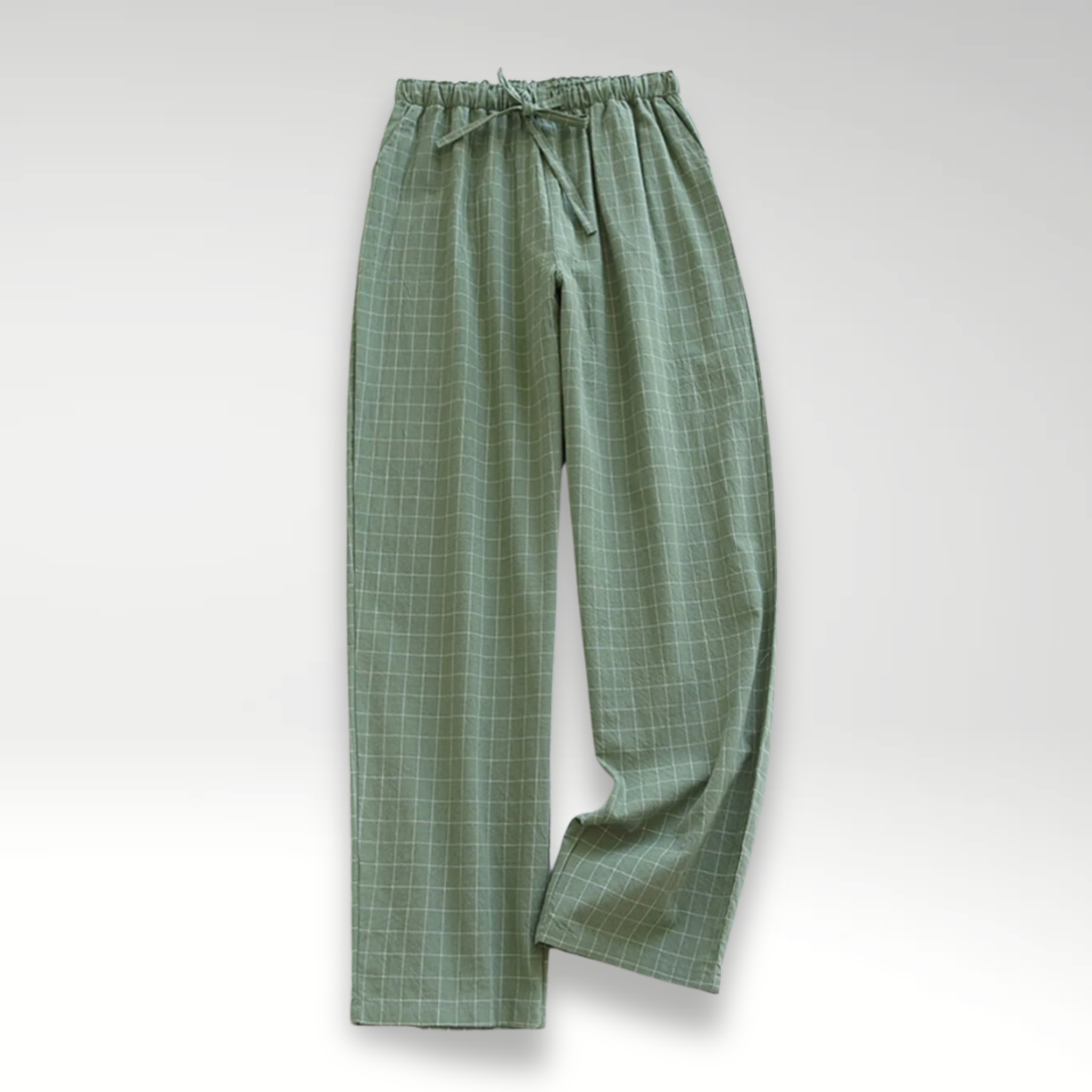 Aurely-Pantalon confort en coton doux