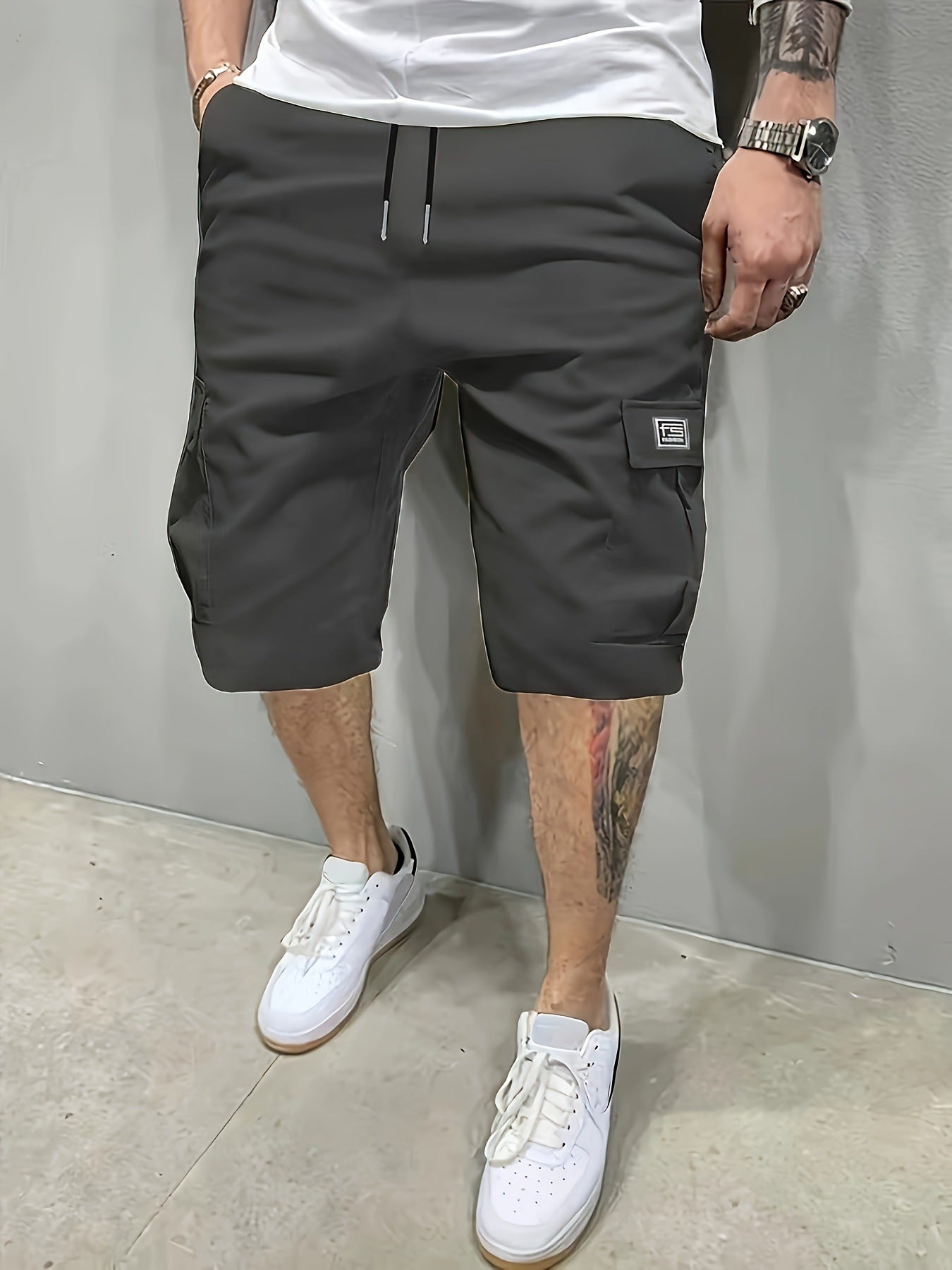 Aurely | Pantalón corto cargo estilo urbano