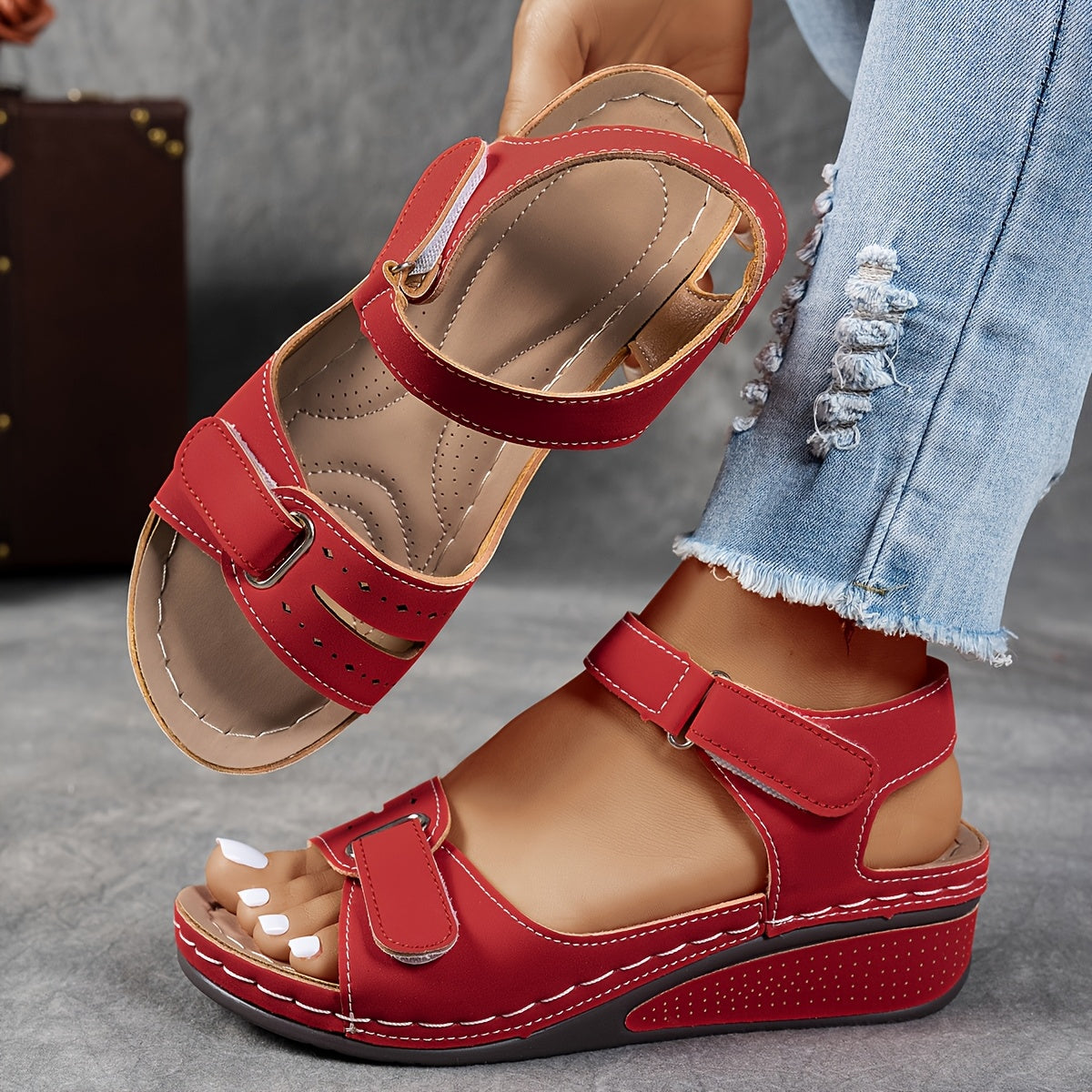 Aurely | Sandalias ortopédicas cómodas