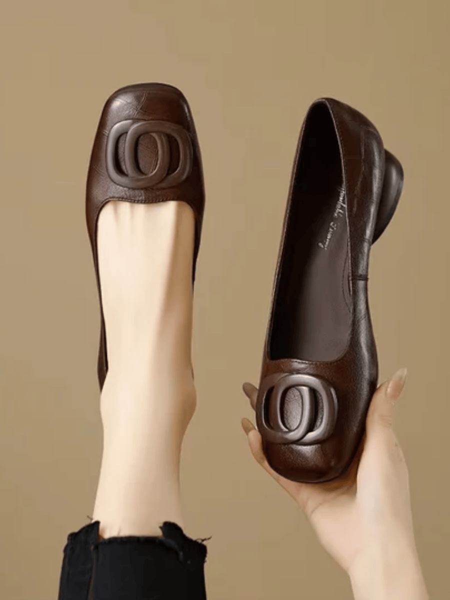 Nora | Bailarinas de piel flexibles