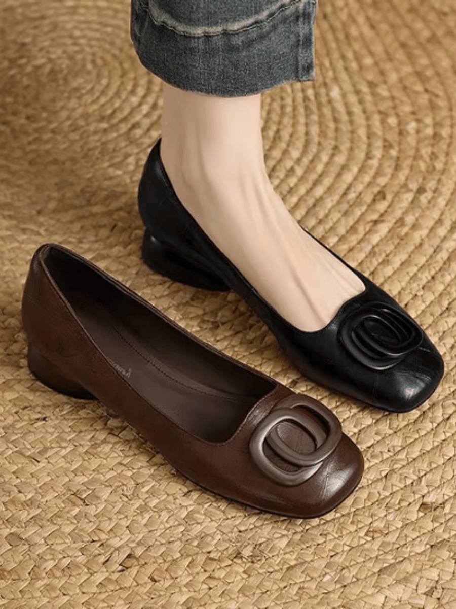 Nora | Bailarinas de piel flexibles