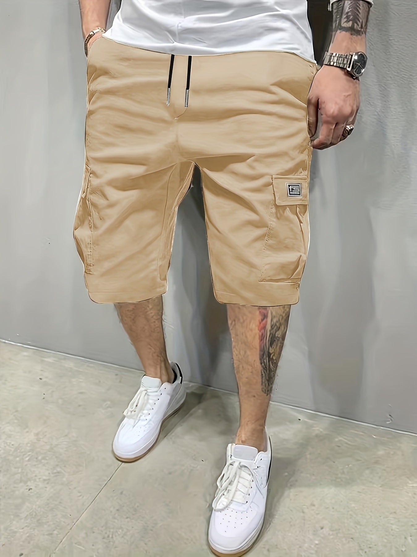 Aurely | Pantalón corto cargo estilo urbano