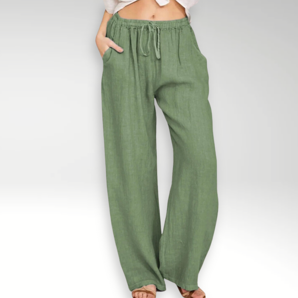 Aurely | Pantalones cómodos de pierna ancha