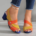 DELACROIX | Sandales Orthopédiques Élégantes Colorées Sofia