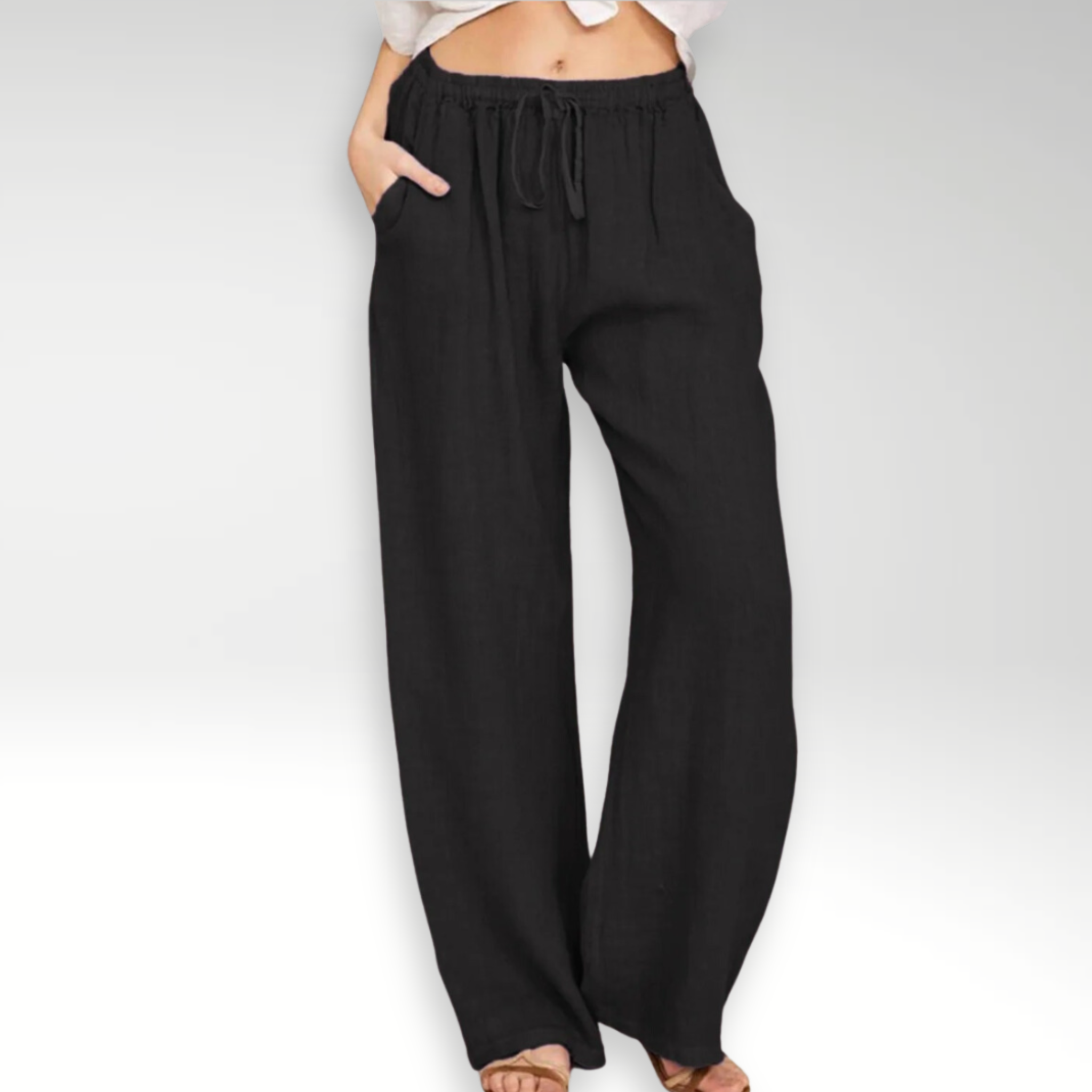 Aurely | Pantalones cómodos de pierna ancha