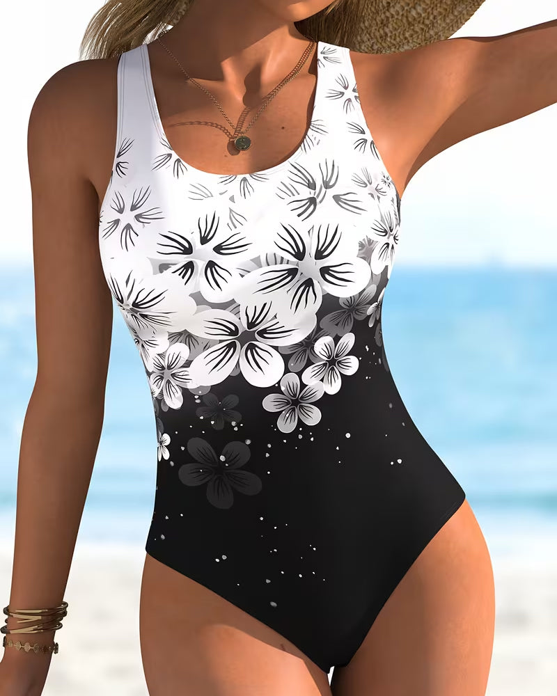 Aurely - Bañador de una pieza con estampado floral