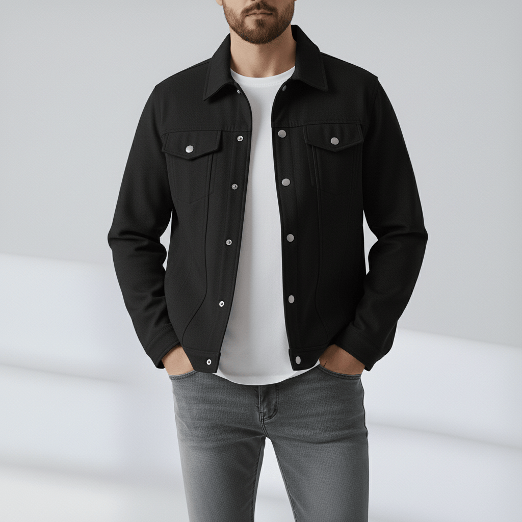 Santino | Chaqueta trucker de ante