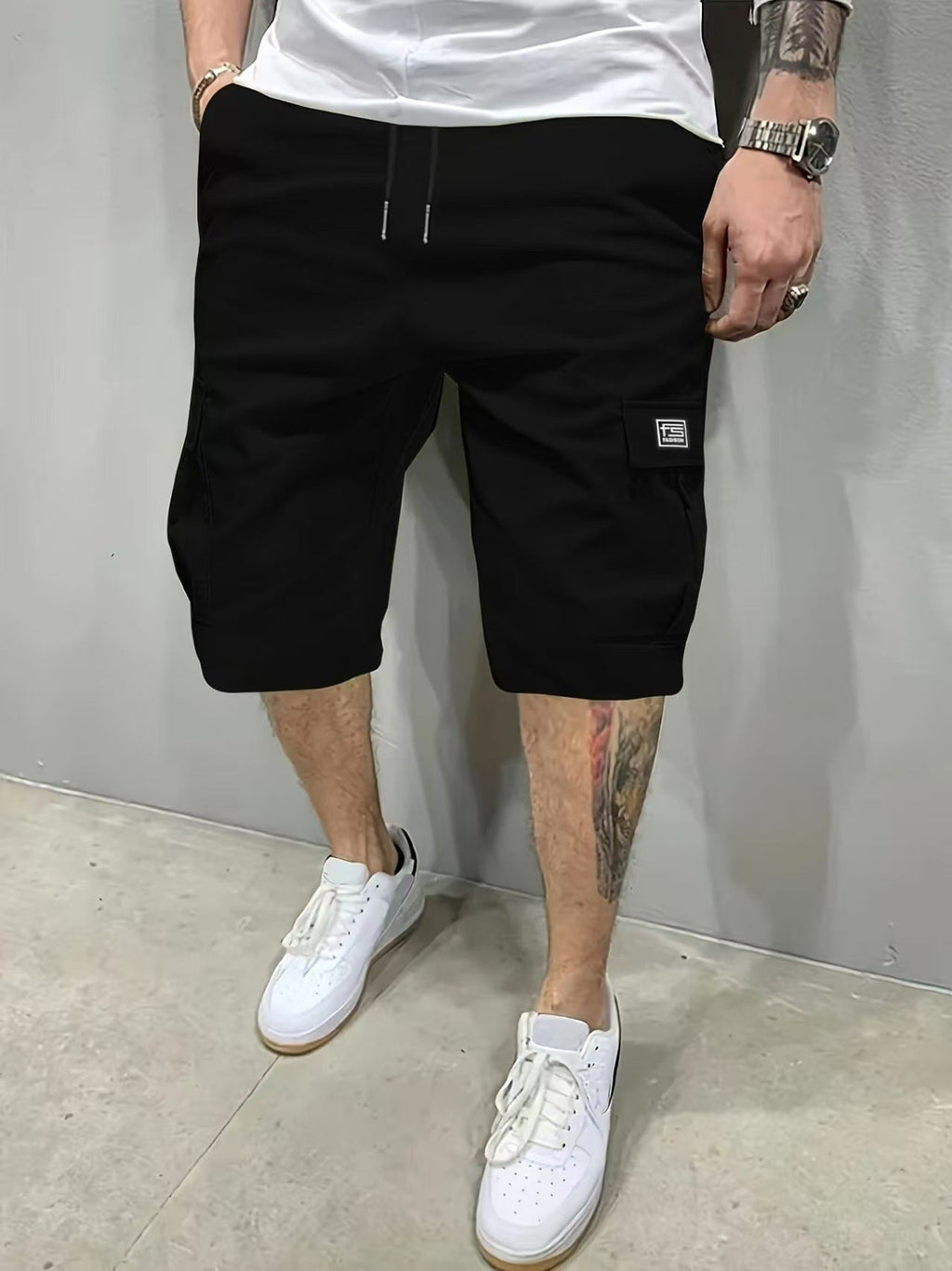Aurely | Pantalón corto cargo estilo urbano