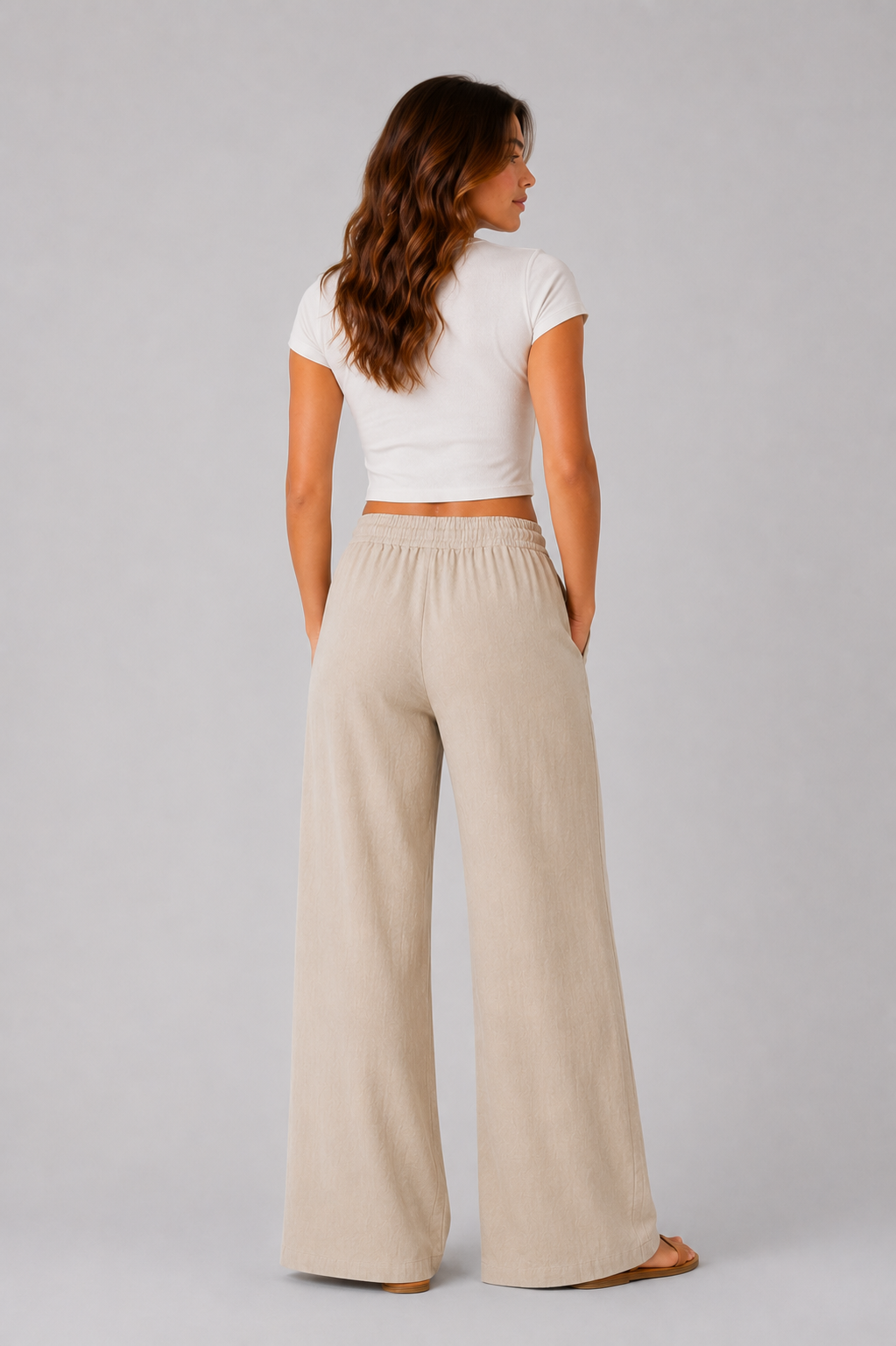 Aurely | Pantalones cómodos de pierna ancha