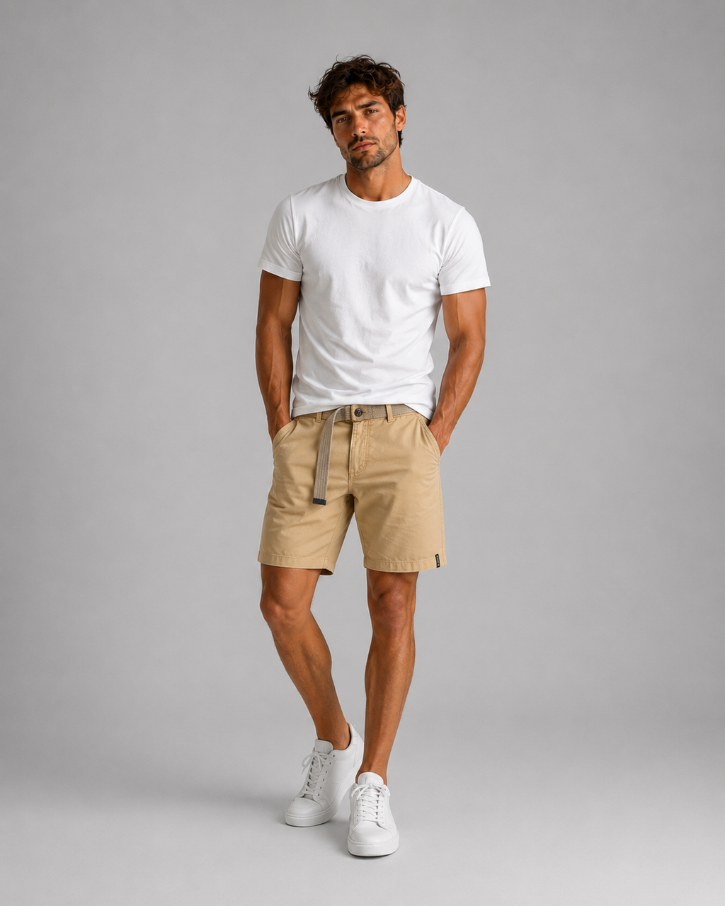 Aurely | Bermudas chino de algodón Hudson