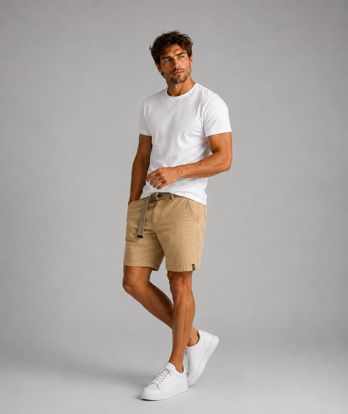 Aurely | Bermudas chino de algodón Hudson