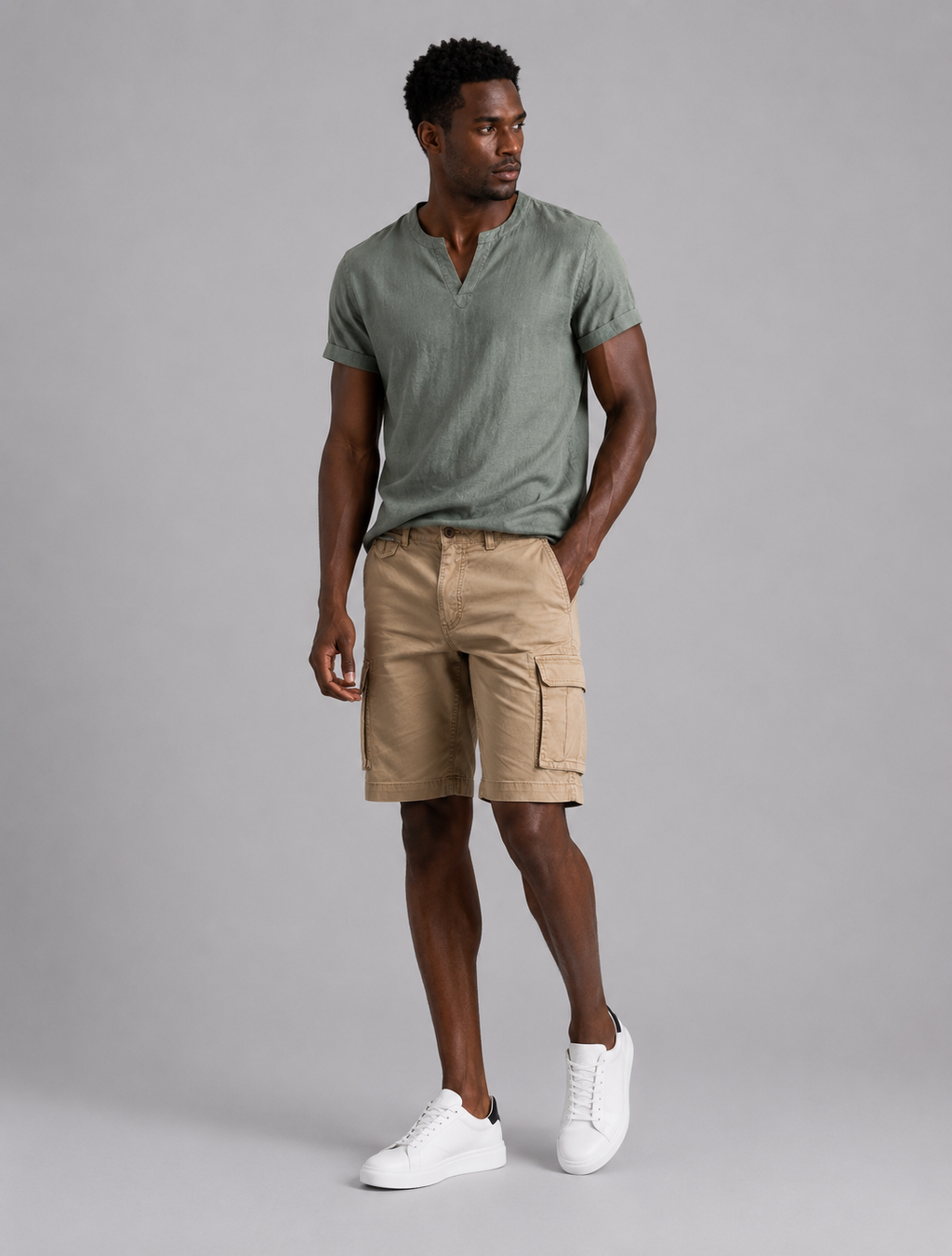 Aurely | Shorts cargo elegantes