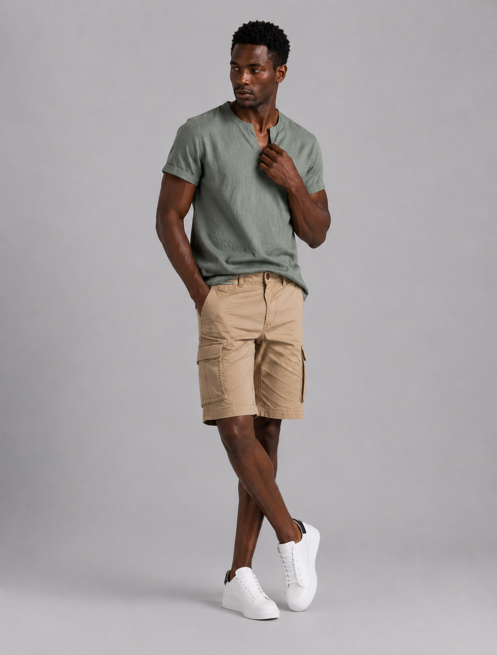 Aurely | Shorts cargo elegantes
