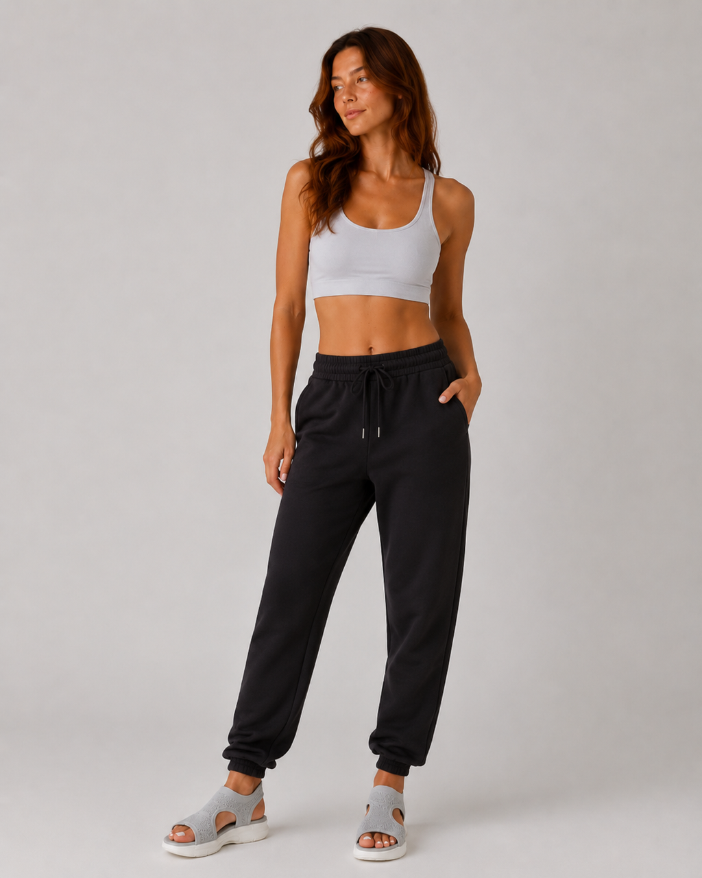 NubeFlex | Cómodas sandalias planas y transpirables, con puntera abierta, para mujer, ideales para el verano