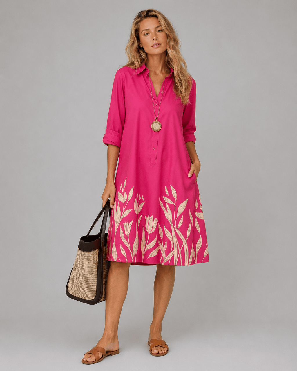 Gabriela | Vestido midi elegante y refinado