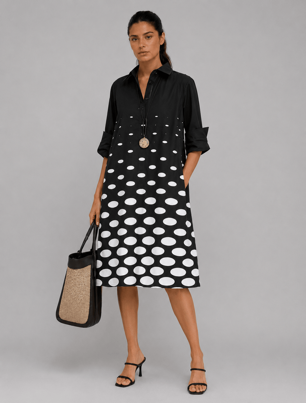 Fabiana | Vestido midi elegante y refinado