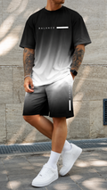 Aurely Fade | Camiseta y Short Degradado Unisex