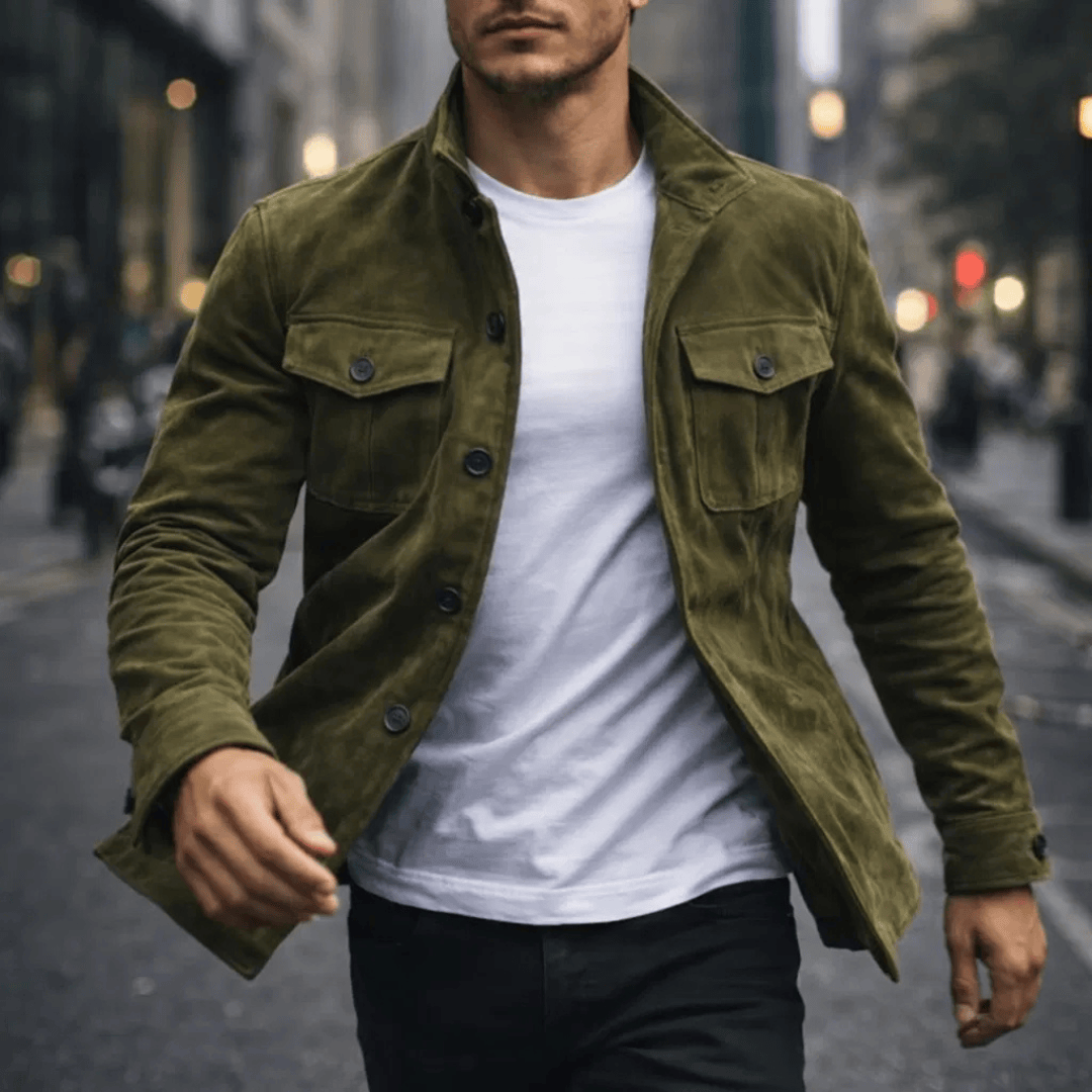 Oltrano | Chaqueta de ante