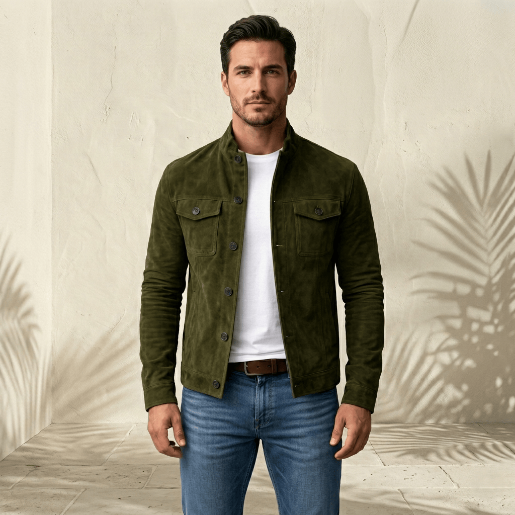 Oltrano | Chaqueta de ante
