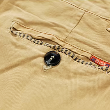 Aurely | Bermudas chino de algodón Hudson
