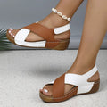Aurely | Sandalias ortopédicas con tacón de cuña