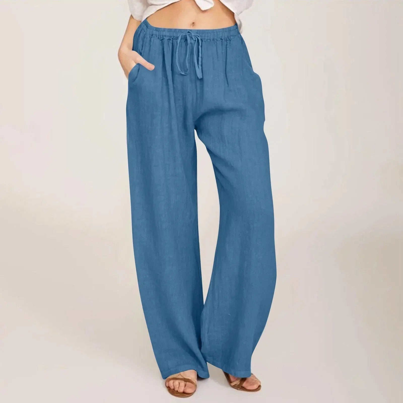 Aurely | Pantalones cómodos de pierna ancha