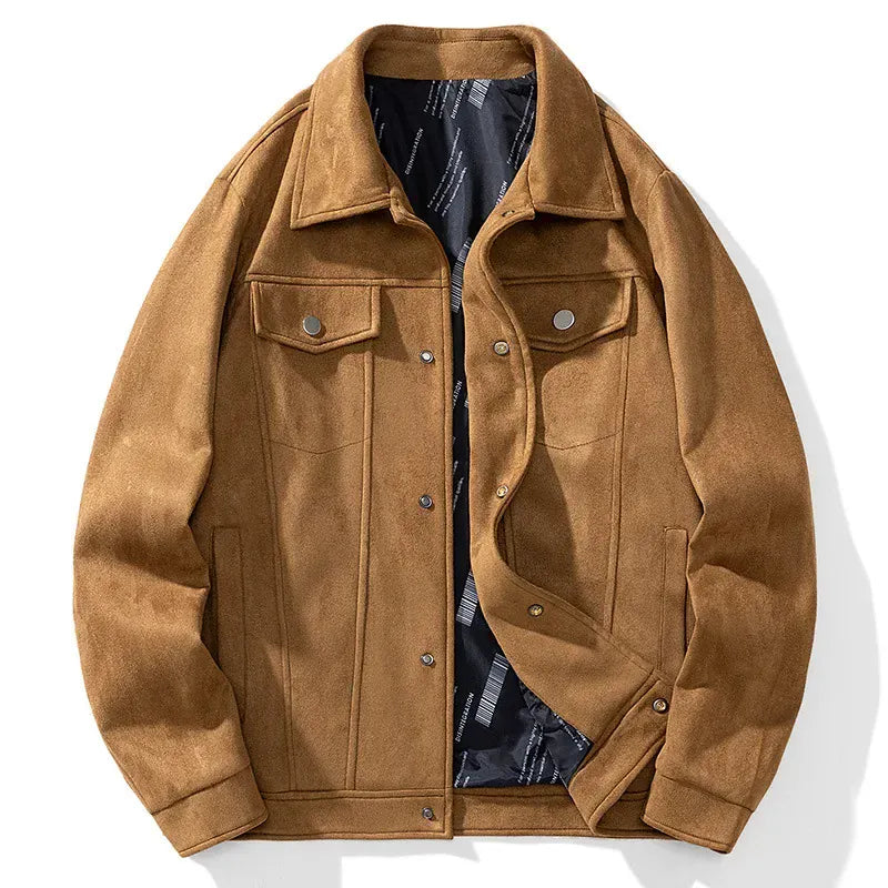 Santino | Chaqueta trucker de ante