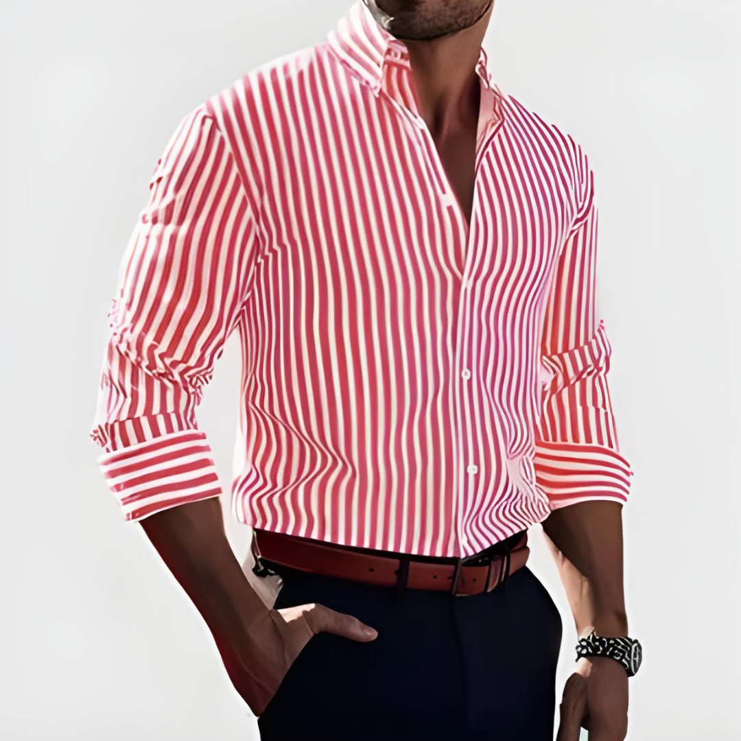 Aurely | Camisa elegante de rayas