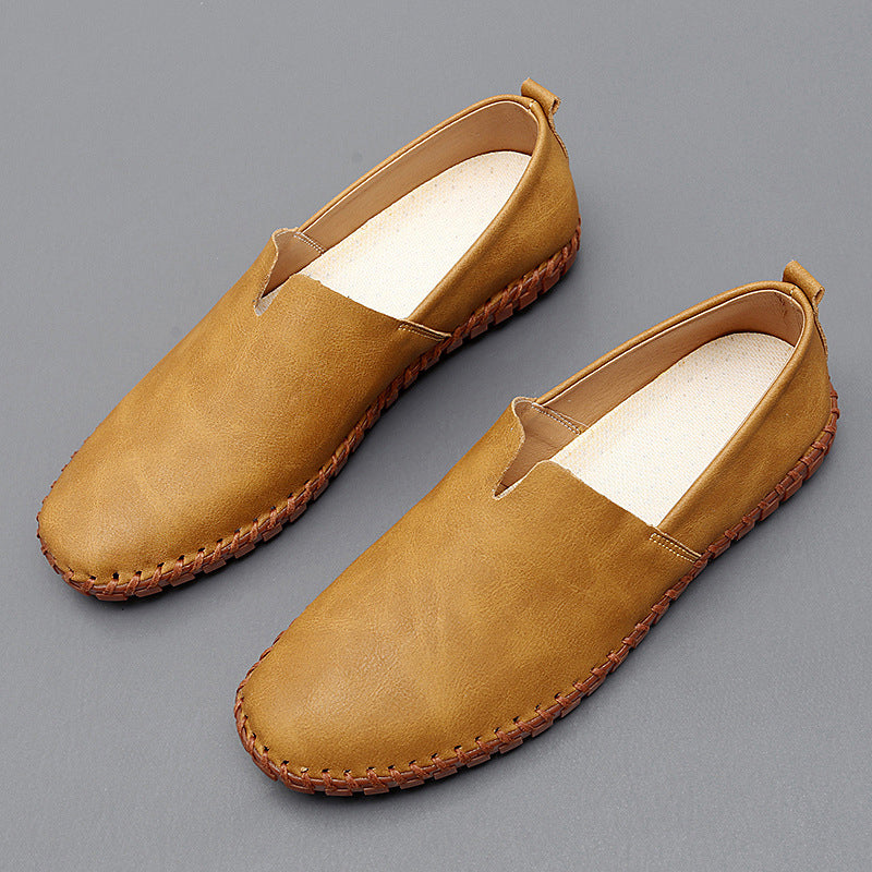 Aurely - Mocasines de piel Santorini