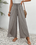 Aurely | Pantalones Lisette de pierna ancha y estampado geométrico