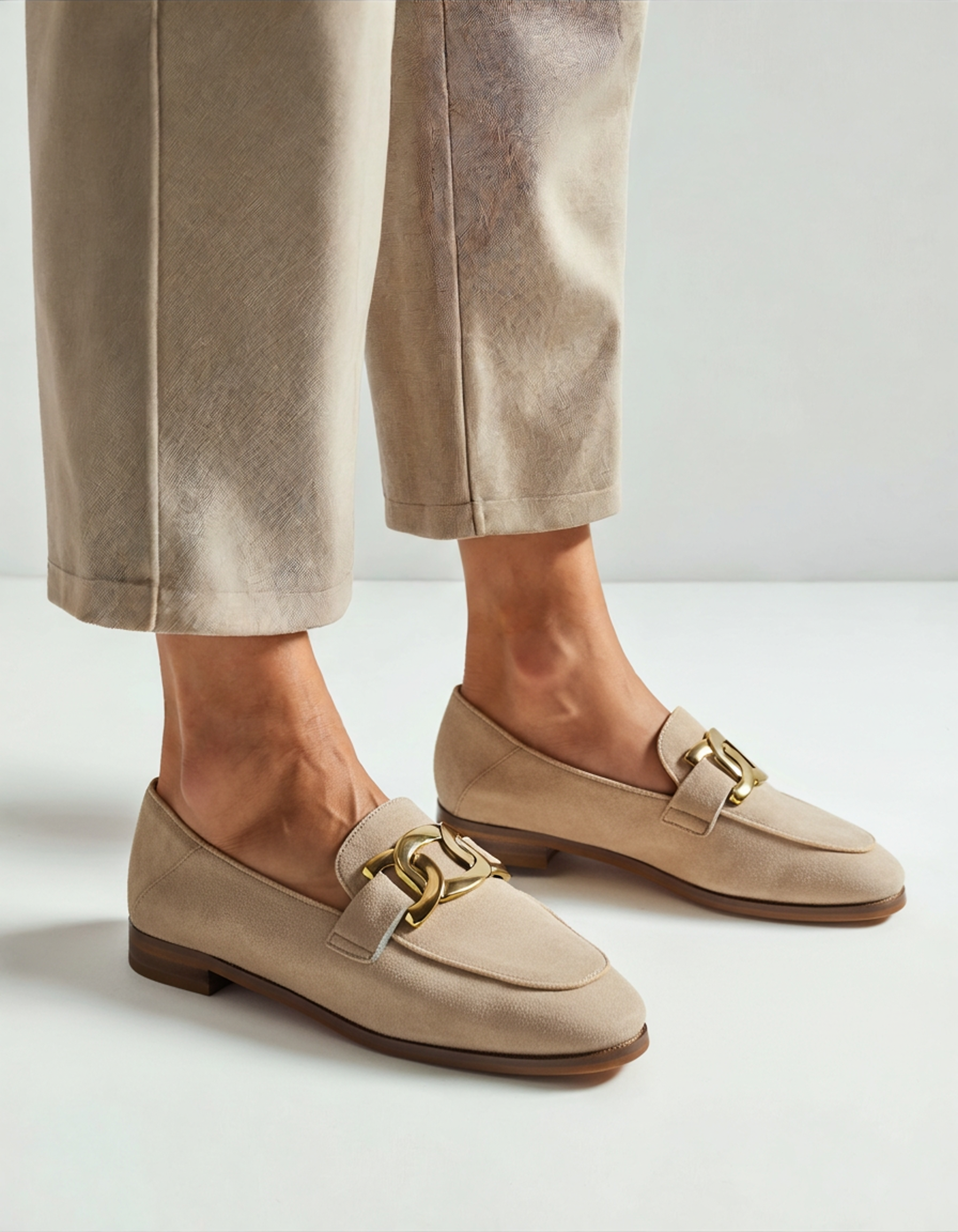 aurely - Mocasines de ante elegantes