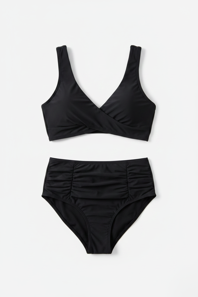 Bikini negro fondo blanco sin modelo