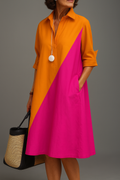 Kayla | Bata midi elegante y refinada