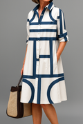 Sara | Bata midi elegante y refinada