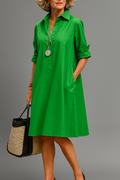 Raquel | Bata midi elegante y refinada
