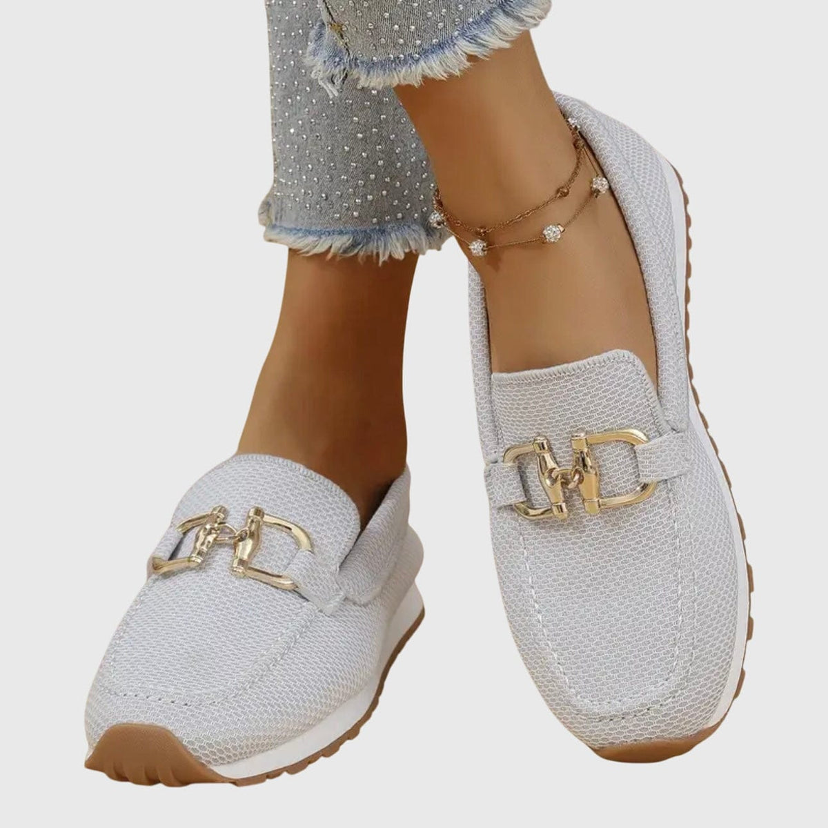 Laura | Zapatillas deportivas ortopédicas tipo mocasín