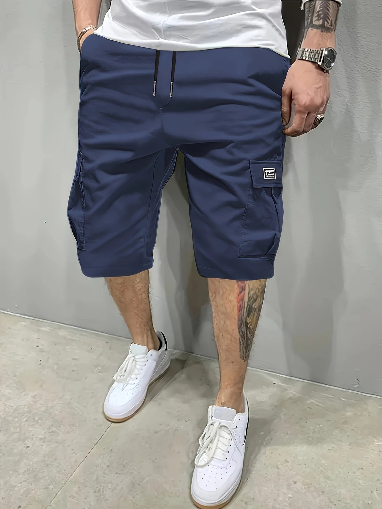 Aurely | Pantalón corto cargo estilo urbano