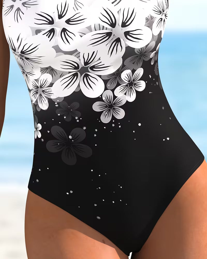 Aurely - Bañador de una pieza con estampado floral
