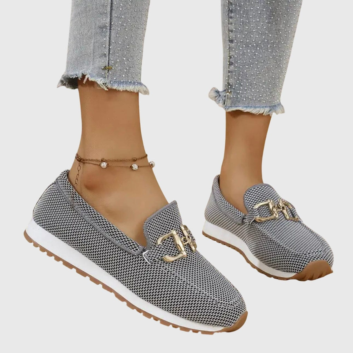 Laura | Zapatillas deportivas ortopédicas tipo mocasín