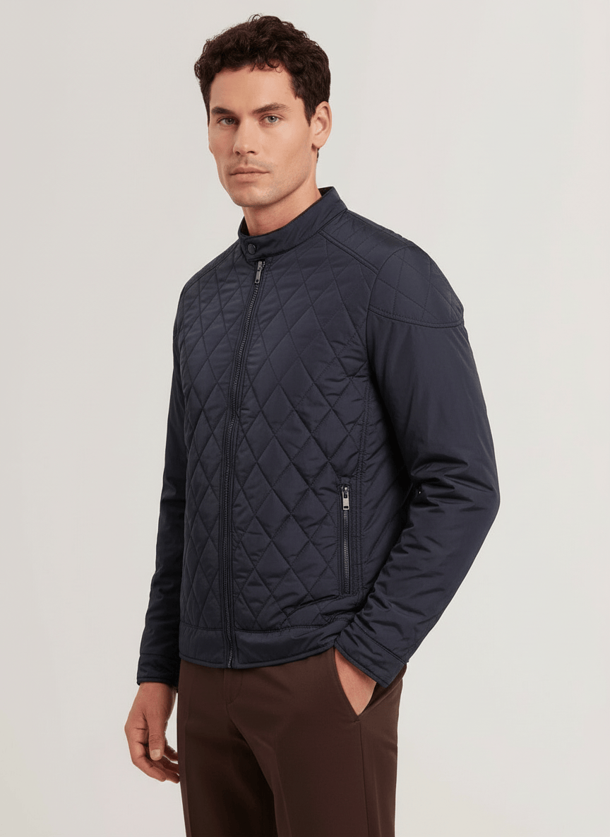 Álvaro | Chaqueta acolchada ligera con cremallera