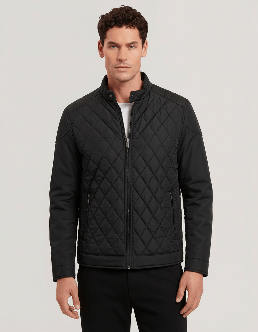 Álvaro | Chaqueta acolchada ligera con cremallera