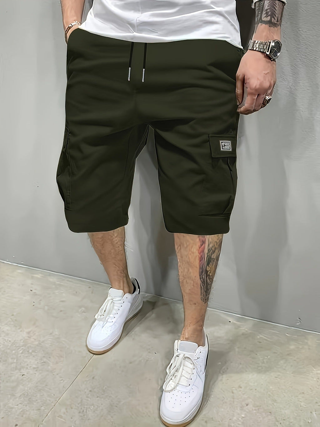 Aurely | Pantalón corto cargo estilo urbano