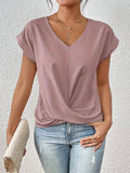 Aurely | Legeres V-Ausschnitt T-Shirt