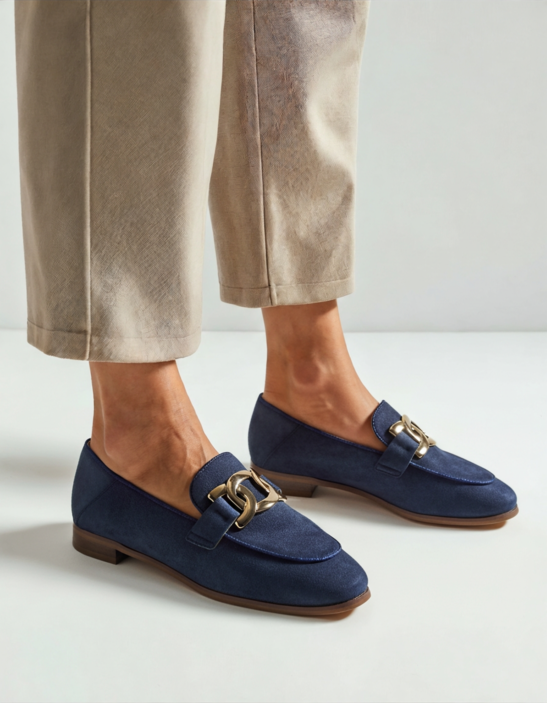 aurely - Mocasines de ante elegantes