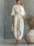 Maria™ | Conjunto 2 piezas escote bardot
