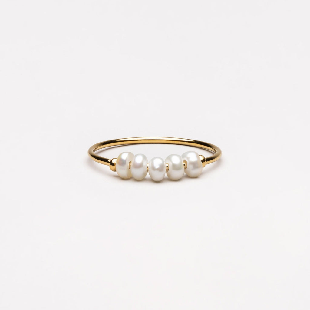 Anillo de Mini Perlas
